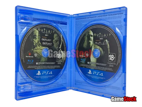 PS4 Outlast Trinity (Б/У, Русские субтитры, CUSA-07742/CUSA-06633)