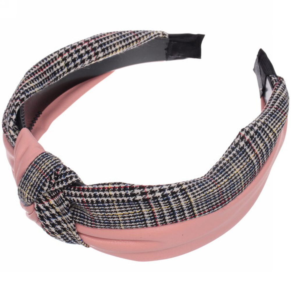 Ободок для волос «Krasotka - Bella», ширина 4см, микс 6 цветов