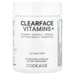 Codeage, Clearface Vitamins +, 90 растительных капсул