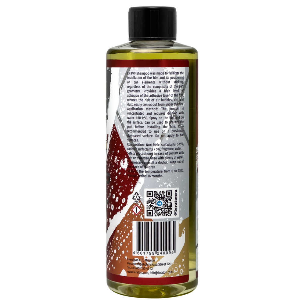 Шампунь для установки пленки LERATON PPF SHAMPOO 473мл