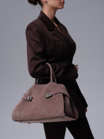 Замшевая сумка DBR 30985 капучино