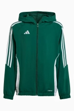Ветровка adidas Tiro 24 Windbreaker Junior - зеленый