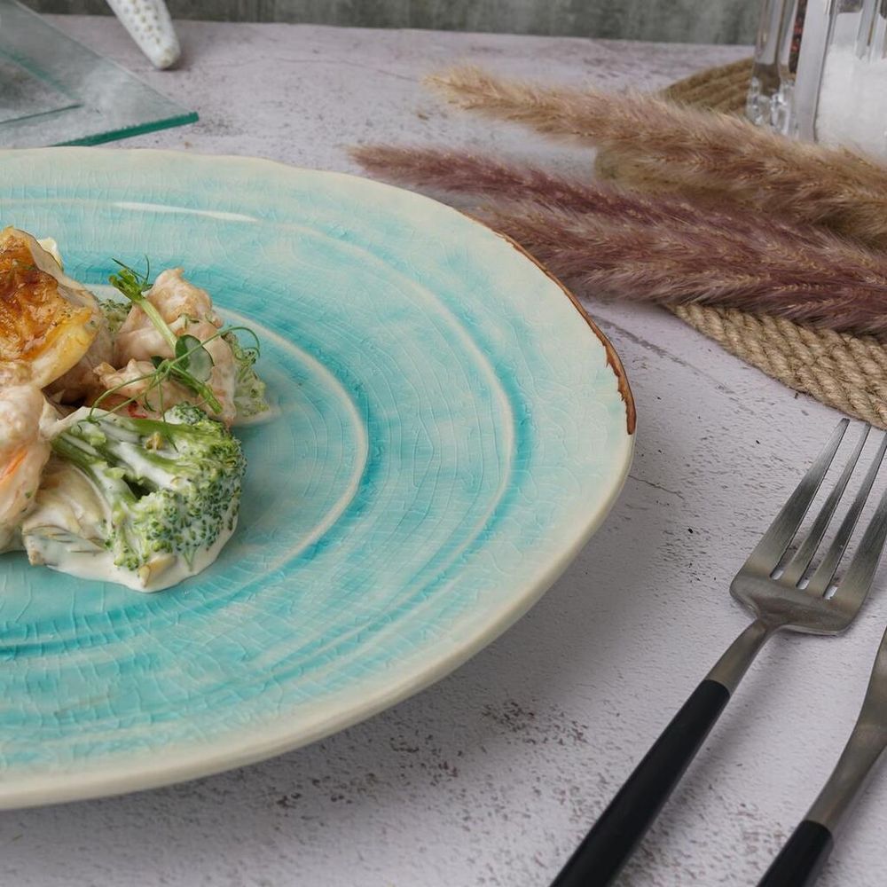 Тарелка d 26,5 см h3 см Sea Blue Frutti di Mare P.L. [1]