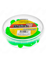 Виброхвост несъедобный Helios Minoga 3,75"/9.5 см Blue Lime 20шт. (HS-17-040-N-20)