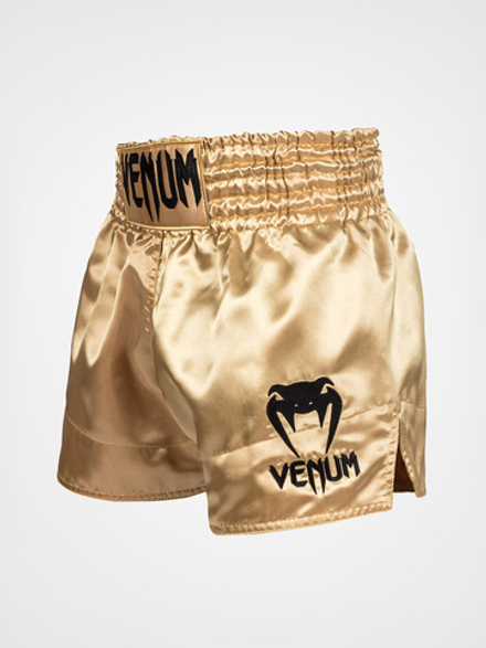 Шорты тайские Venum Classic Gold/Black