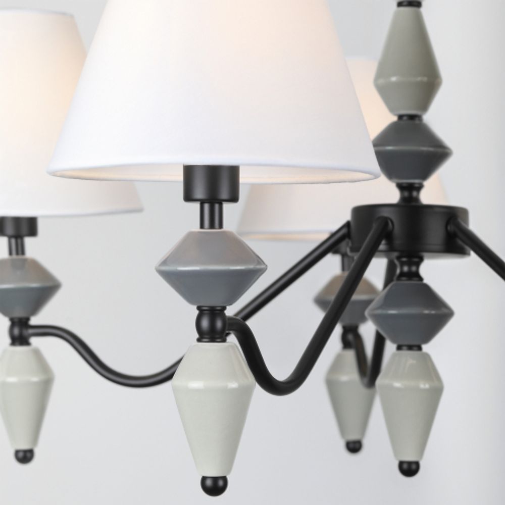 Люстра Rivoli Alisia 2096-305 5 х Е14 40 Вт классика | Классика