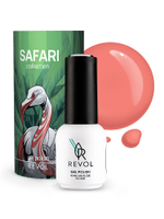 REVOL Гель-лак "Safari" № 04 Flamingo, 10мл
