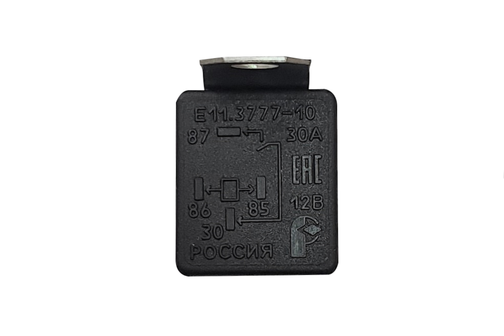 Реле 4-х контактное 30А 12V РОМБ