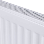 Радиатор панельный профильный ROMMER Ventil тип 11 - 500x1200 мм (подключение нижнее, цвет белый)