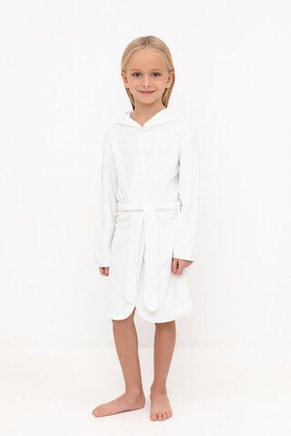 халат  для девочки  К 5765-1/сахар(зайчик)