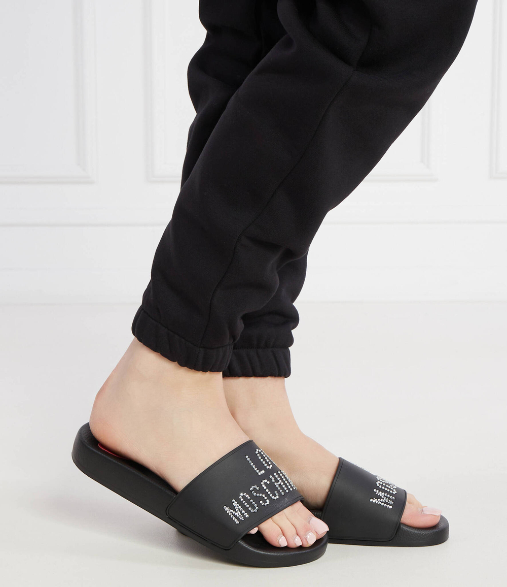 Шлепанцы Love Moschino - черный(JA28122G0II13)