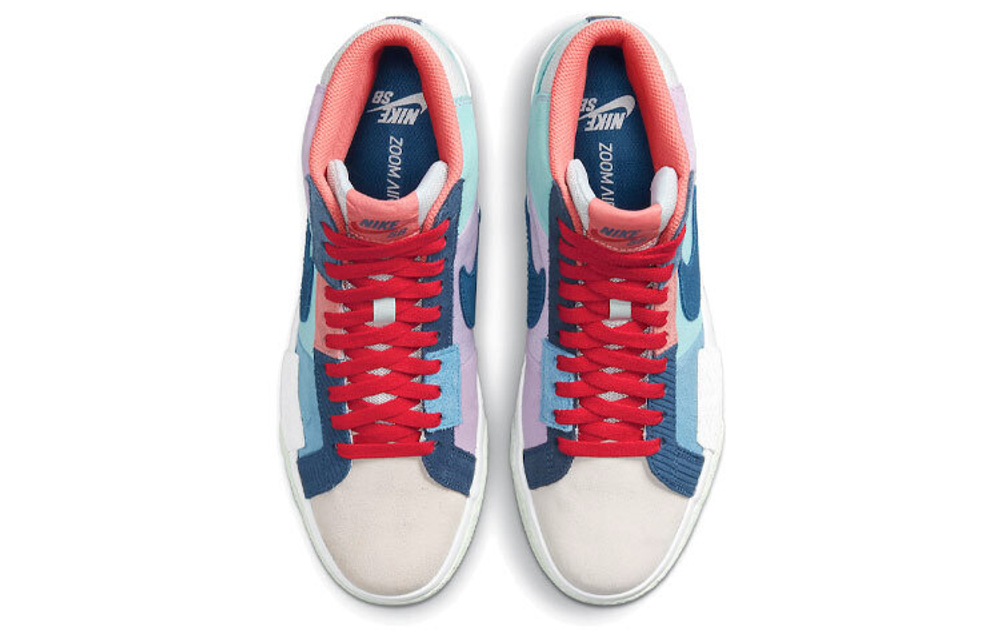 Кроссовки Nike Blazer Prm "Blue Mosaic"