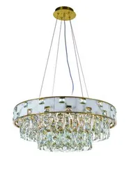 5776P/9A PLATING BRASS+CLEAR (1) Люстра NW