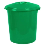 Бак 50л с крышкой (Зелёный)