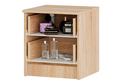 Тумба прикроватная с ящиками Сакура, дуб сонома