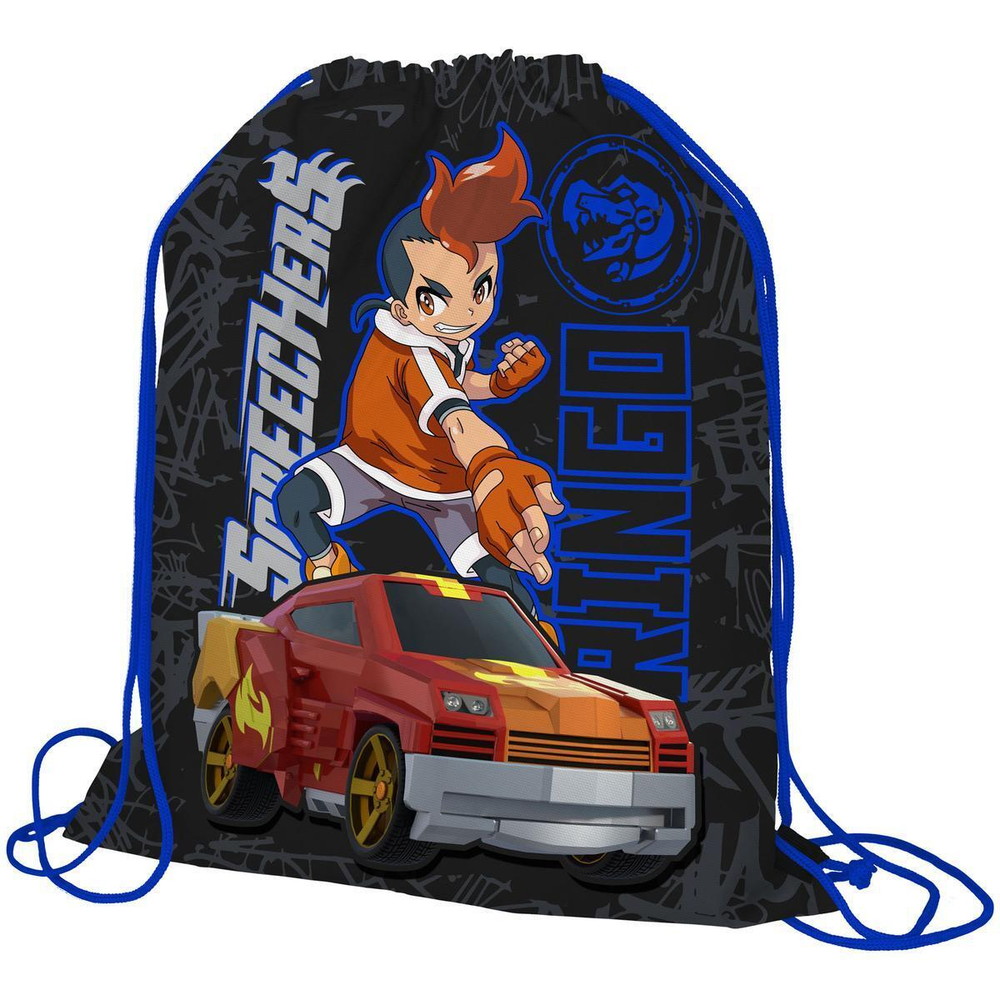 Мешок для обуви 48х38х1см "Дикие Скричеры" (Академия Групп)