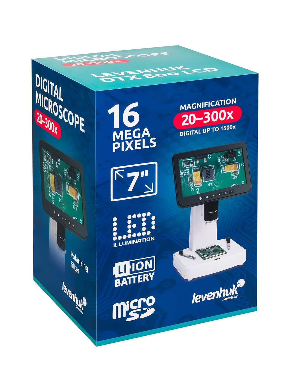 Микроскоп цифровой Levenhuk DTX 800 LCD