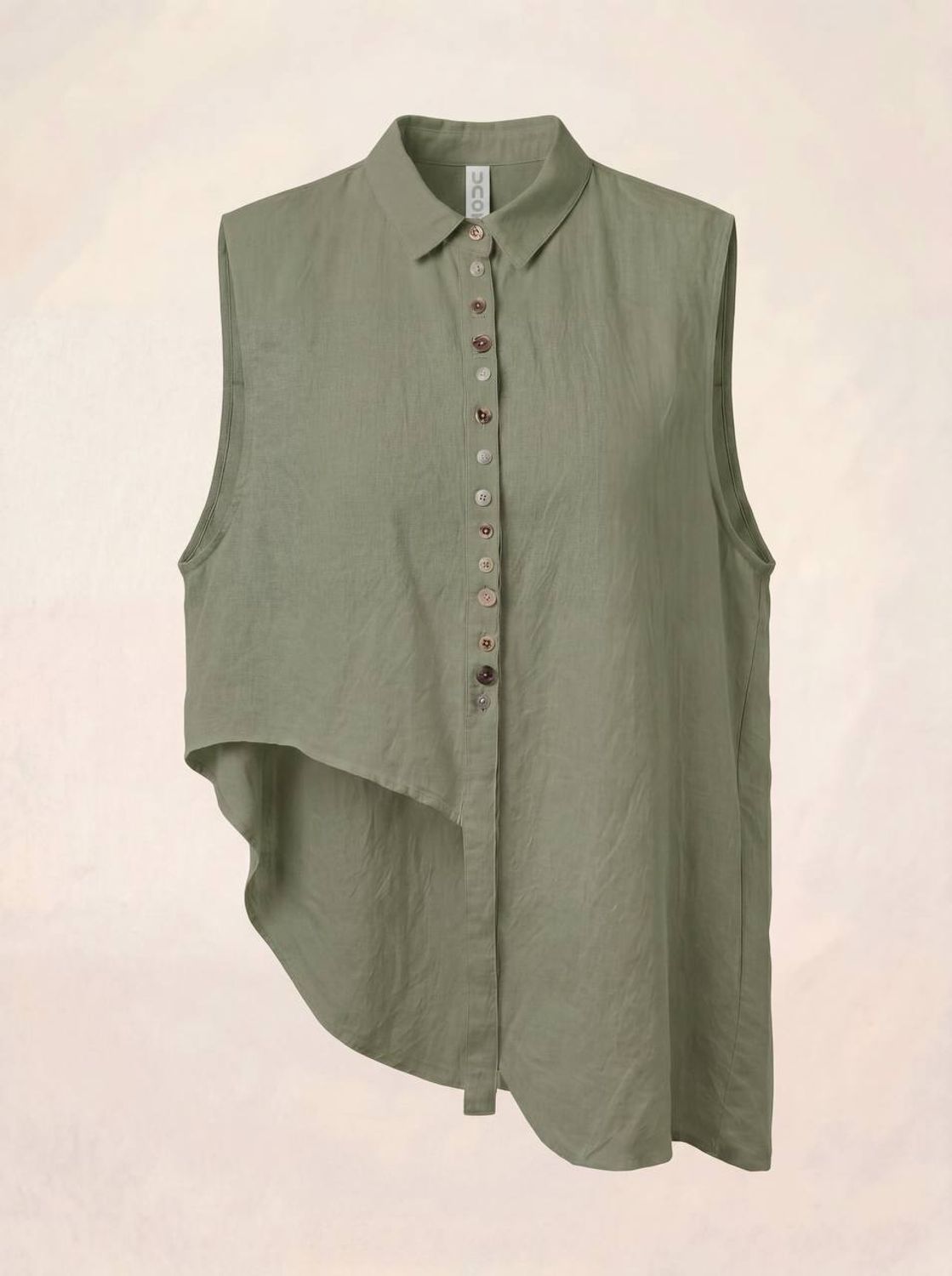 Жилет, UNO SOUL, TOP # 14 (оливковый )