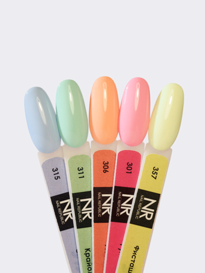 NR First spring Гель-лак 306 - Лосось, 10 мл