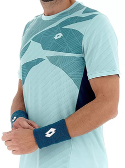 Мужская теннисная футболка Lotto Tech и - Мятный