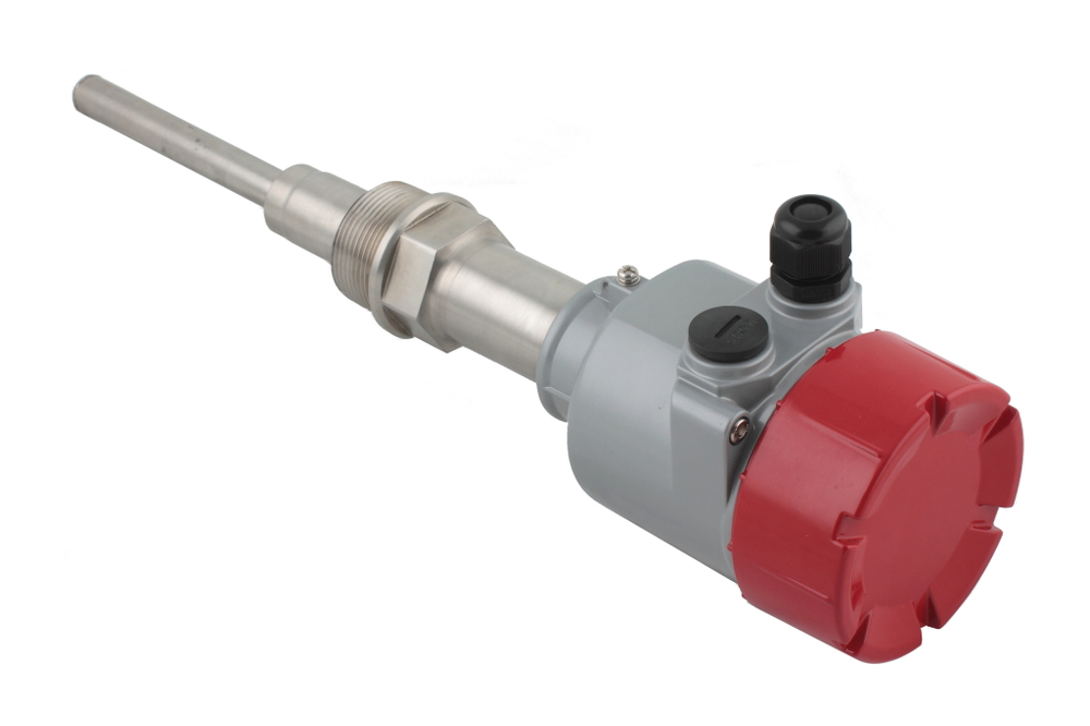 Вибрационный датчик уровня сыпучих материалов INNOLEVEL в алюм. корпусе, одноштыревое исполнение, взрывозащ. ТР ТС 012/2011, -40 +150 С, Pmax=16 bar, 22-265 VAC - 20-46 VDC, IP 67