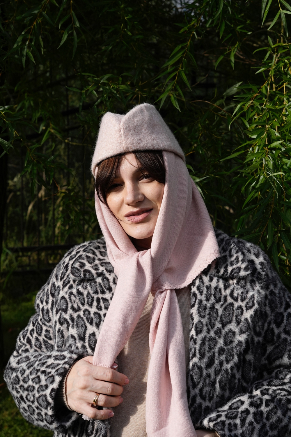 Пилотка «кудряшка» пион