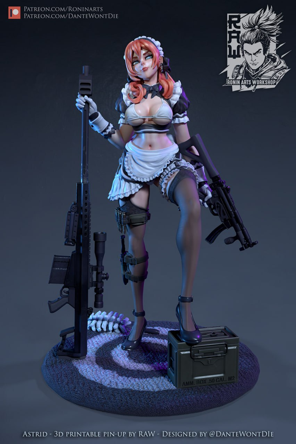 Фигурка Боевая горничная MAID ASTRID