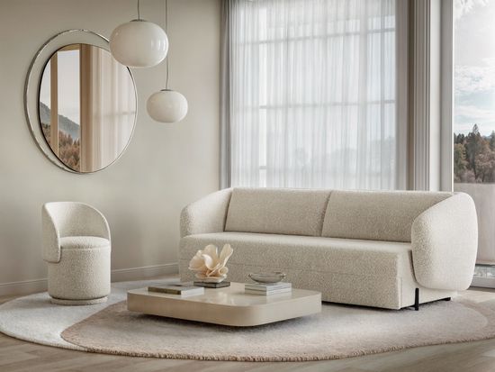 Пуф вращающийся БАБЛ круглый