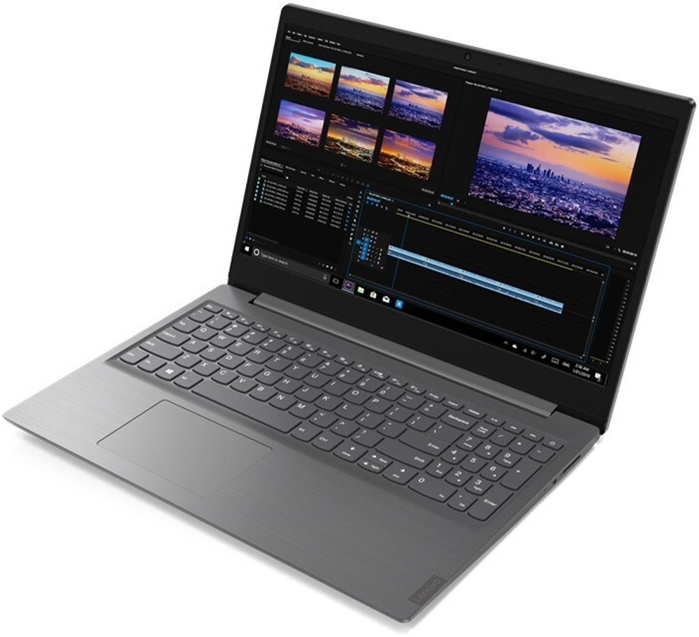 Ноутбук Lenovo V15-IML (82NB001ARU) 15.6;(1920x1080)TN/ i3-10110U(2.1ГГц)/ 4Гб/ 256Gb SSD/ UHD Graphics 600/ нет DVD/ Без ОС/ Серый