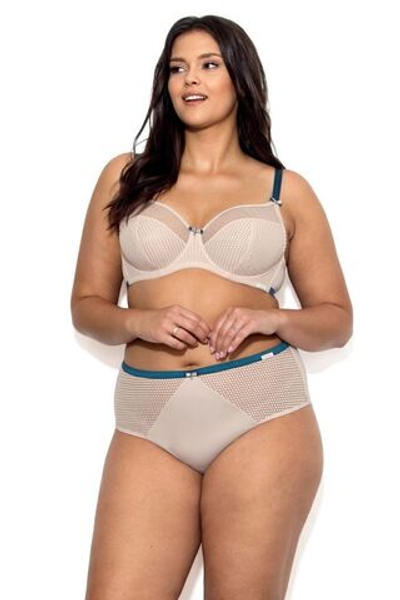 Трусики-слипы с высокой линией талии Eleni (Размер: M) (Цвет: кофейный)