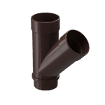 Тройник 45˚ для водосточной трубы LUX