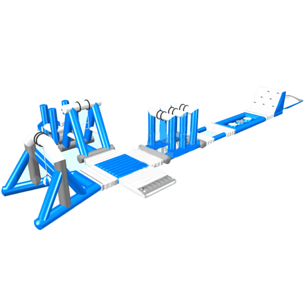 Коммерческий аквапарк на воде «Сокровище Океана» 24×11×3 м