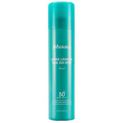 Солнцезащитный спрей с жемчугом JMsolution Marine Luminous Pearl Sun Protection Sun Spray SPF50+ PA+++ 180 мл