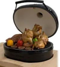 Керамическая подставка для индейки для Primo XL, Kamado