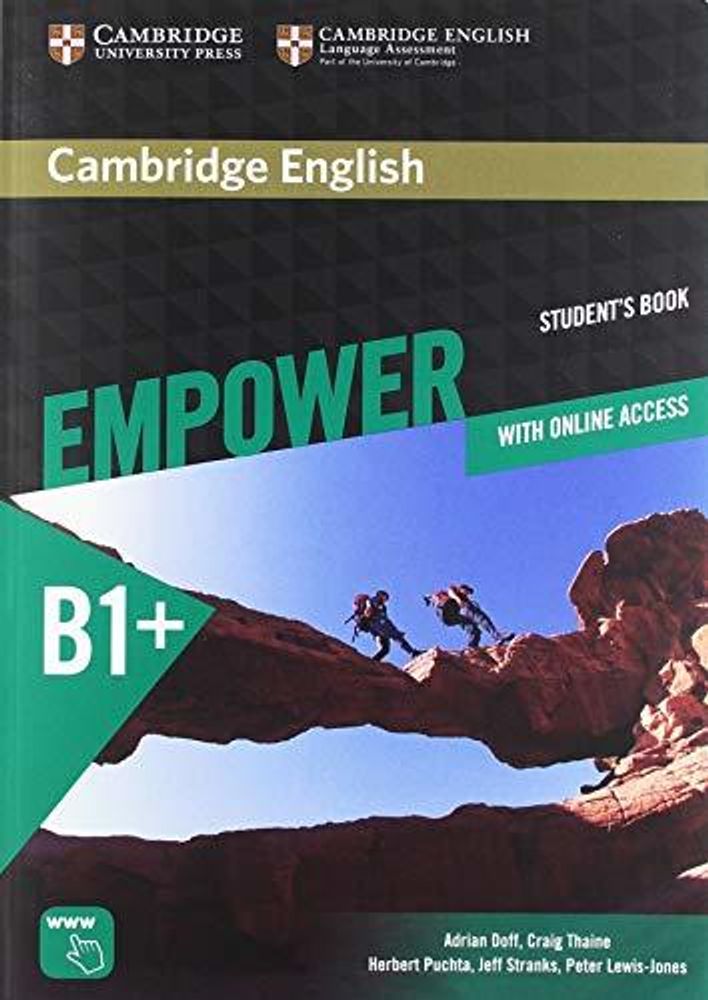 Cambridge English Empower Intermediate Student&#39;s Book with Online Assessment and Practice, and Online Workbook