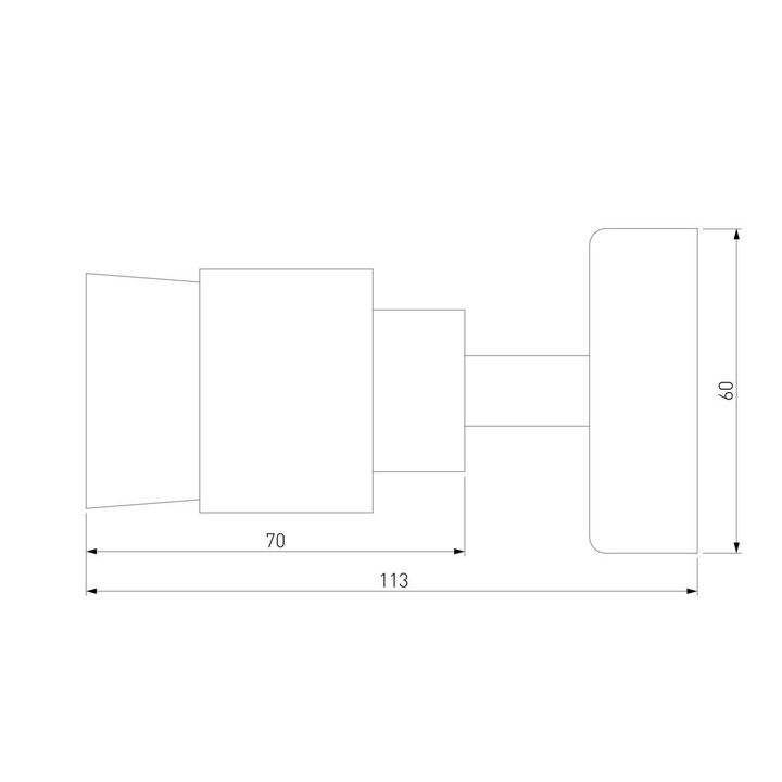 Светодиодный спот Eurosvet Plat 20125/1 серебро