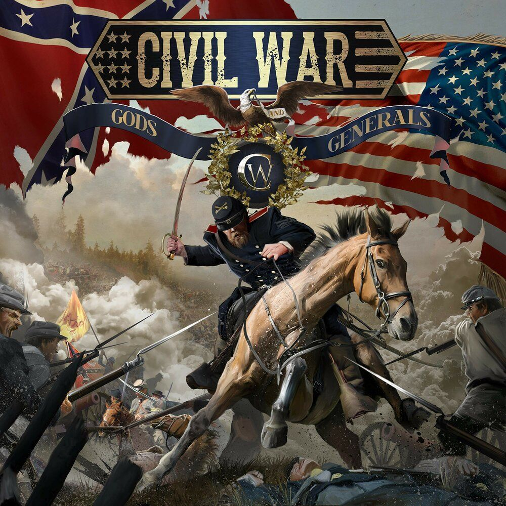 CIVIL WAR - Gods & Generals, power metal, SABATON, музыкальный компакт диск