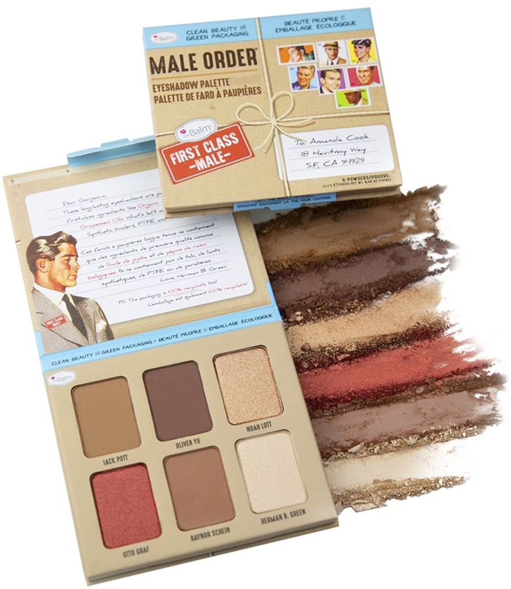 theBalm Male Order First Class Male - Палетка теней для век: палетка теней для век, 13 g