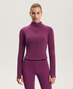 Oysho Легкая и теплая высокотехнологичная куртка, темно-сливовый