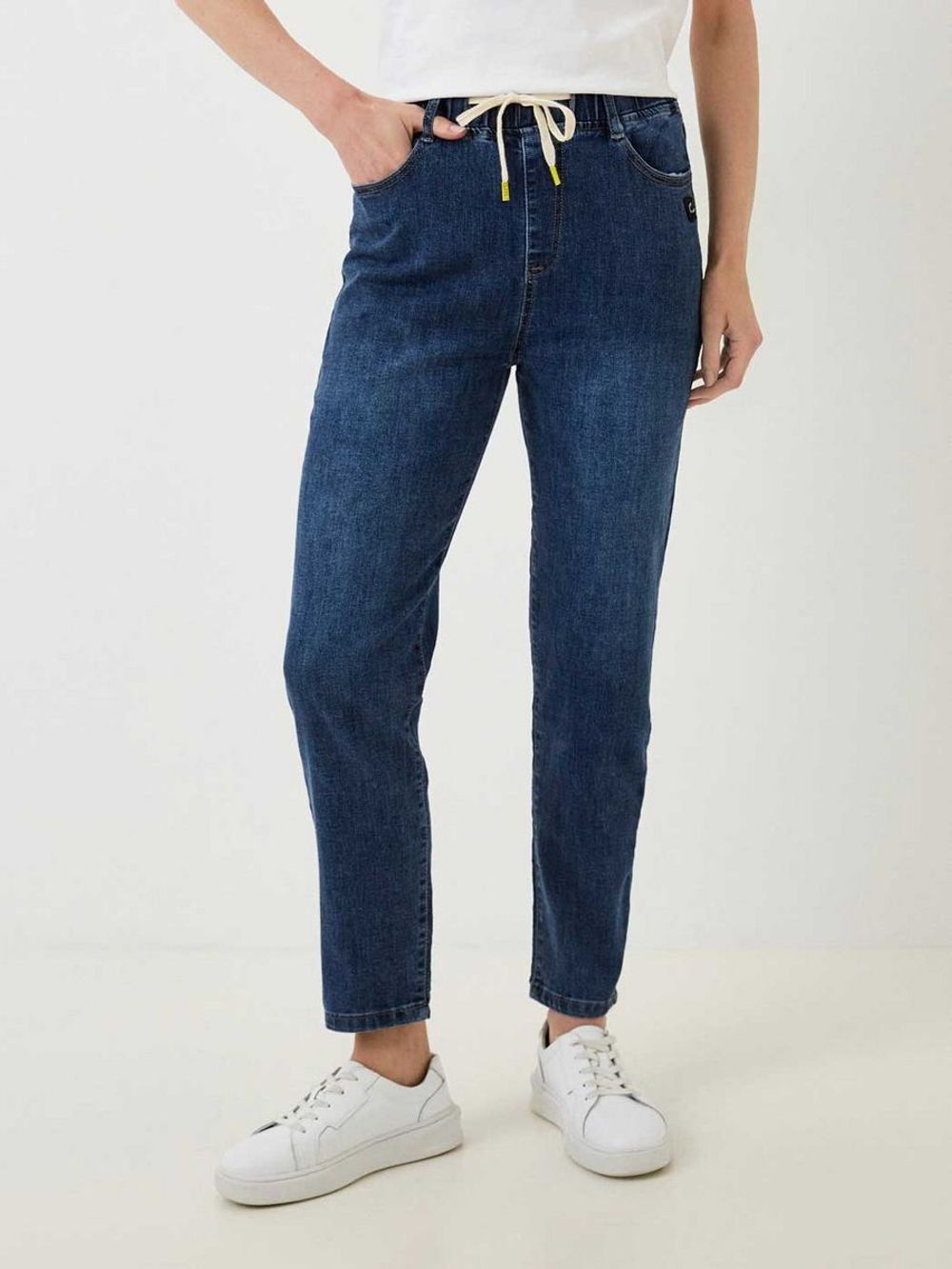 Джинсы на резинке больших размеров