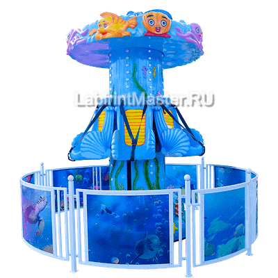 Электрическая Аттракцион карусель «Вращающаяся башня», 4×4×2,6 м