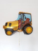 F Шар фигура Трактор желтый 37"/94 см (БГ-46)