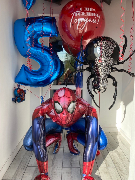 Воздушные шары Человек паук Spider-Man №1753