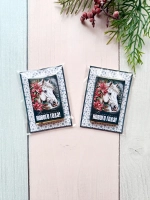 Открытки подарочные на Новый год с шоколадом