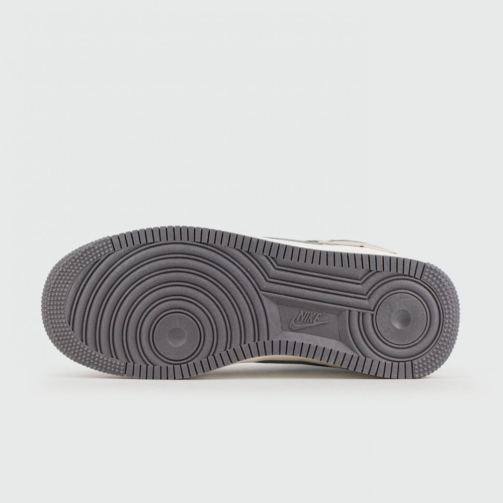кроссовки Nike Air Force 1 Mid Grey / White / Purple Wmns Winter