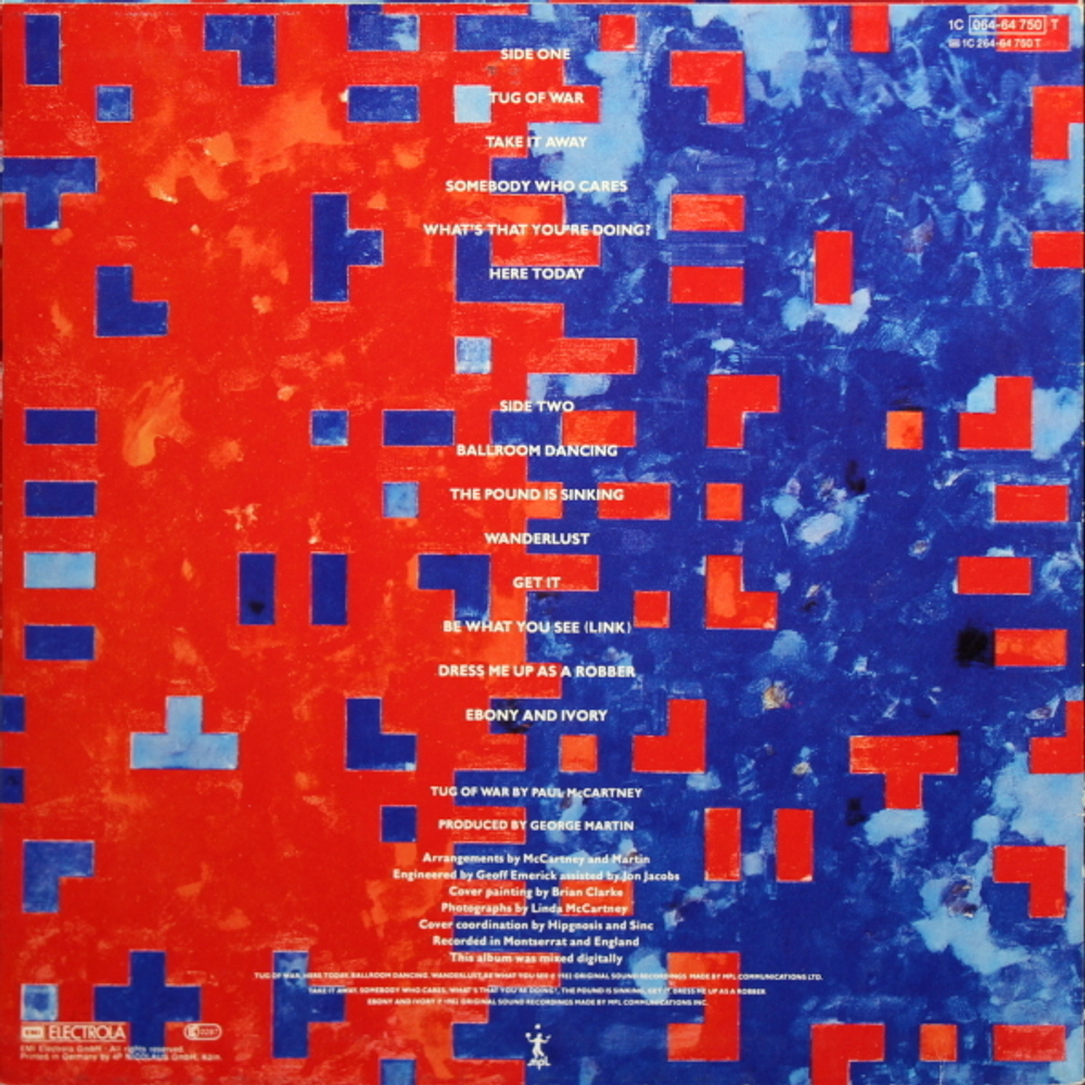 Paul McCartney / Tug Of War (LP)