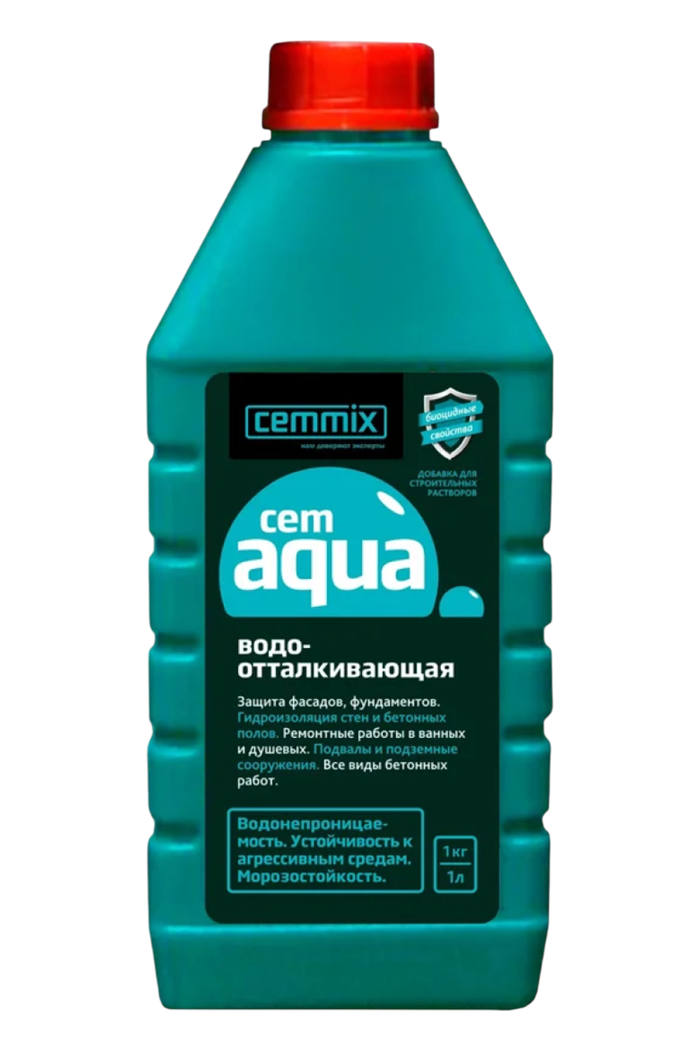 Добавка "Cemaqua" водоотталкивающая "CEMMIX" 1л