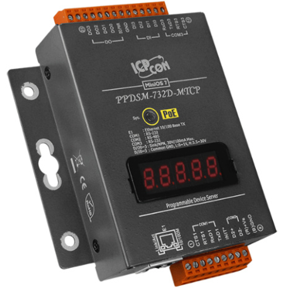 Преобразователь ICP DAS PPDSM-732D-MTCP CR