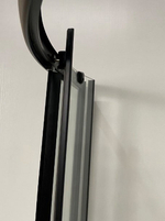 Душевой уголок Niagara Eco 90x90 NG-007-14 Black профиль Черный стекло с рисунком