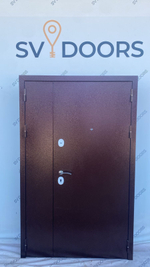 Дверь входная Леда двустворчатая